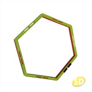 Set 2 Aros Hexagonales con Clip